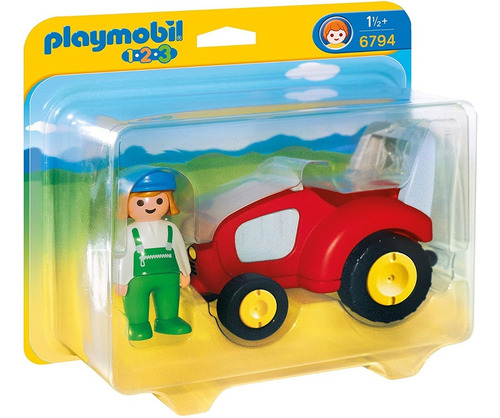 Playmobil 6794 Tractor Con Niño Caba Devoto