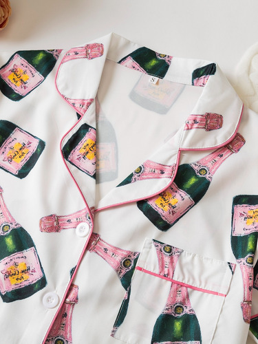 Pijama Para Mujer De Seda Sexy Cómodo Y Elegante Conjunto