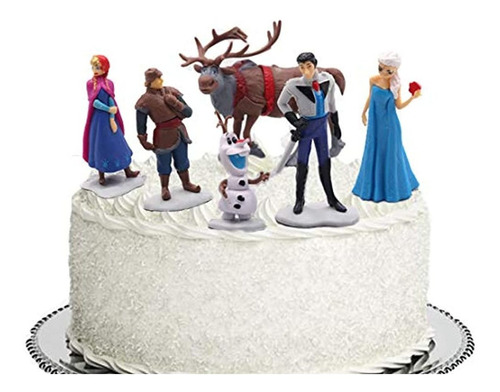 Elsani Frozen Cake Topper Modelo Figura De Acción