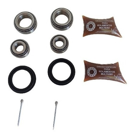 Imagem 3 de 8 de Par Kit De Rolamento Roda Traseira Classic 1.6 8/16v 2002...