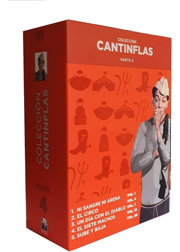Colección Cantinflas Vol 4 | Dvd Película Nueva