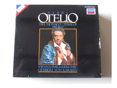 Cd. Otello Verdi London Alemania Impecables.