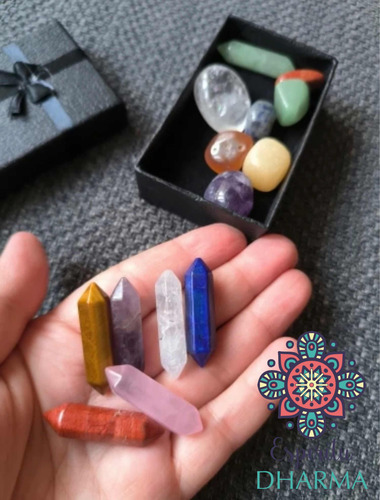Siete Chakras Piedras Naturales Reiki - Espiritu Dharma