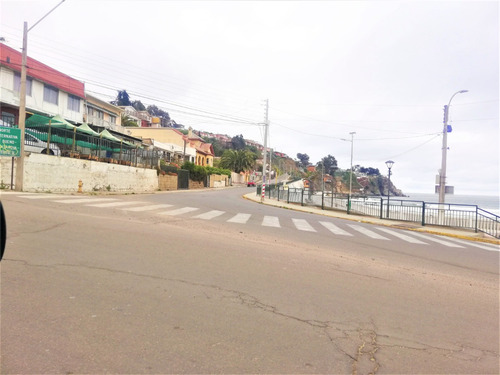 Sin Comision, Gran Vista Y Terreno Frente A Playa Chica