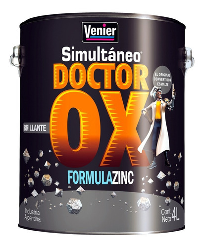 Doctor Ox Venier 4lt Simultaneo Convertidor Varios Colores
