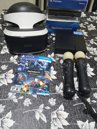 Sony Vr - Consola De Juegos De Realidad Virtual (Usado)