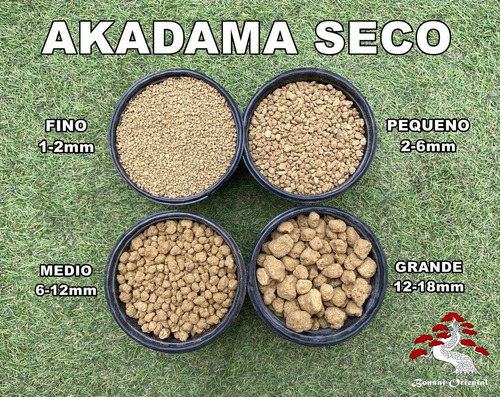 Imagem 2 de 6 de Akadama Japonesa 1 Litro Pequeno Substrato Bonsai