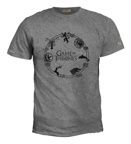 Camiseta 2xl - 3xl Game Of Thrones Casas Juego Tronos Zxb