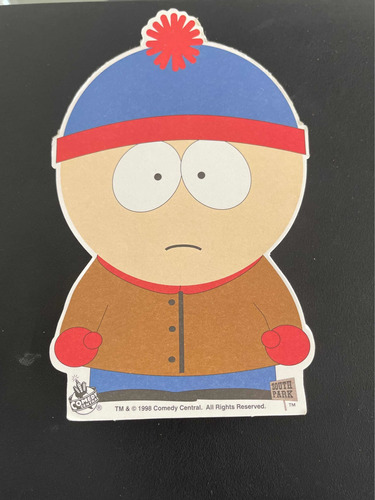 Southpark Stan Comedy Central Colección Papel De Carta Hojas