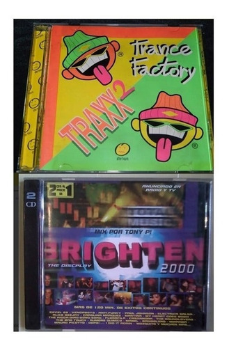 Cd Originales Musica Dance - Tecno Del 2000