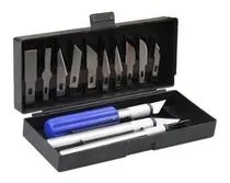 Comprar Kit  Estiletes  Precisão Com 3 Cabos E 13 Lâminas