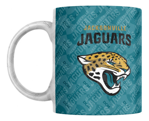 Taza Personalizada Equipo Nfl Jacksonville Jaguars