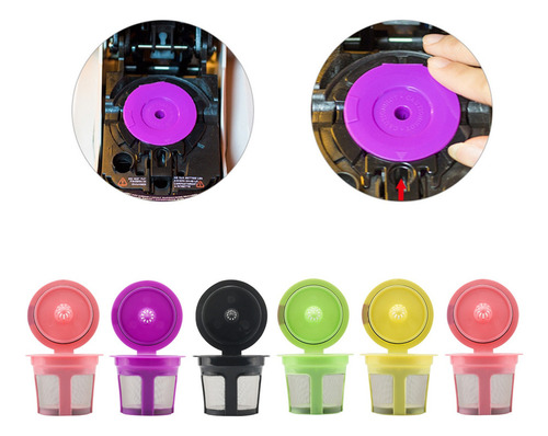 B Filtros De Cápsulas De Café Reutilizables Y Recargables K
