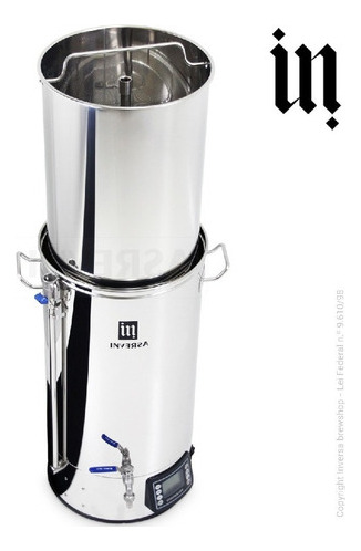 Microcervejaria Inversa Panela Cervejeira 52l Automática