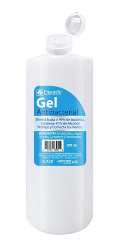 Gel Antibacterial 500 Ml 70% Alcohol