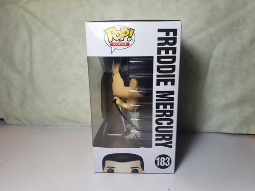 Funko Pop Rocks: Queen Freddie Mercury Radio Gaga 1985 #183 (Usado)