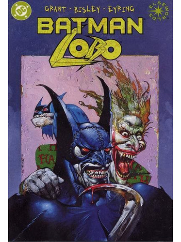 Batman Lobo Alan Grant Simon Bisley Ingles Stock