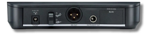 Microfone Sem Fio Shure Blx24br/sm58 Dinâmico Cardioide
