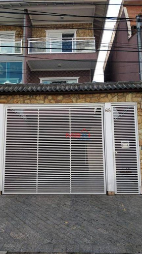 Sobrado À Venda No Bela Vista Em Osasco Com 3 Suítes, 181 M² E 4 Vagas Cobertas. - So0187