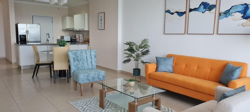 Imagen 5 de 20 de Alquiler De Apartamento Amoblado De 123 M2 En Ph Waters On The Bay, Av.balboa 22-7661gg
