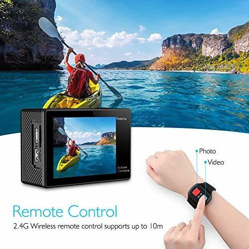 Imagen 3 de 6 de Akaso Ek7000 4k Wifi Cámara De Acción Deportiva Ultra Hd Wat