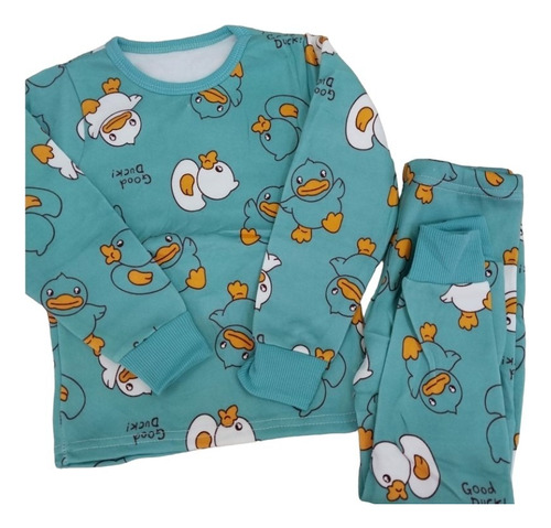 Pijama Micropolar Niño Varon Infantil Talle 1 A 4 Años