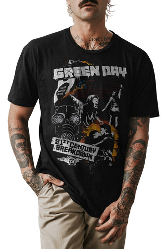 Polo Personalizado Con Motivo Banda Green Day  0002