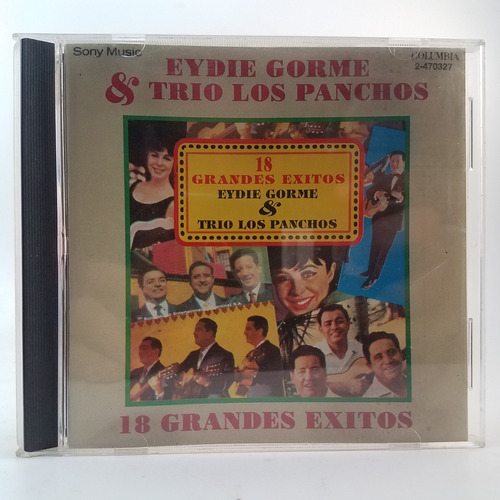 Eydie Gorme Y Trio Los Panchos - 18 Grandes Exitos - Cd - Ex