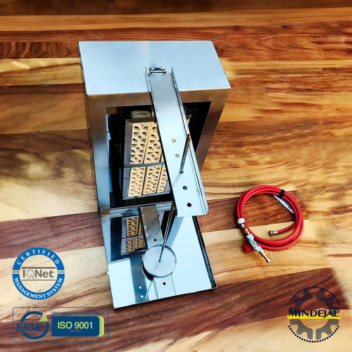 Charola Trompo Pastorero Inox 6 Piedras 35 Kg Todo Incluido Color Acero Inoxidable
