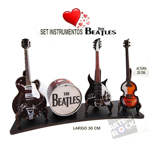 Guitarras De Colección A  Mini The Beatles