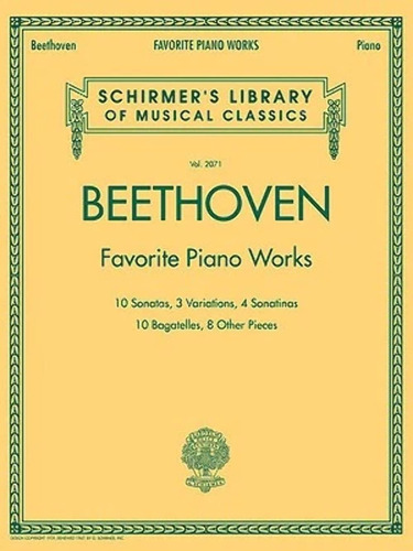 Beethoven - Obras Favoritas Para Piano: Biblioteca De Clasic