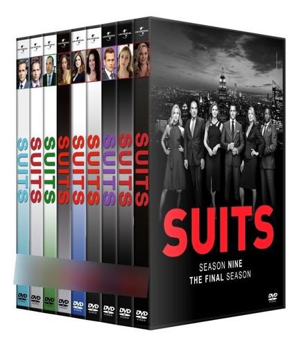 Suits Serie Completa Dvd Temporadas 1 2 3 4 5 6 7 8 9