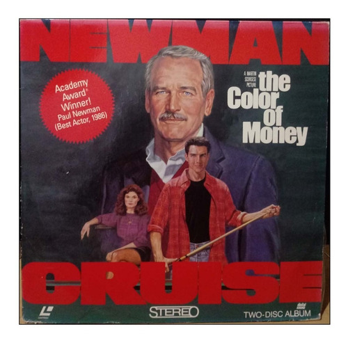 Laserdisc The Color Of Money - Tom Cruise, Paul Newman