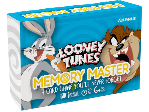 Aquarius - Juego De Cartas Memory Master De Looney Tunes