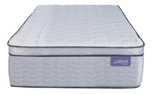 Imagen 2 de 10 de Colchon Resorte Inducol Pravia Europillow 090x190 Env Gratis