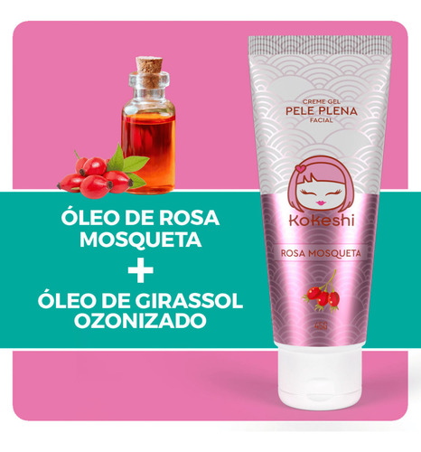 Kit Rejuvenescimento Diurno Kokeshi Vit C Olhos De Gueixa Para Todos os Tipos de Pele