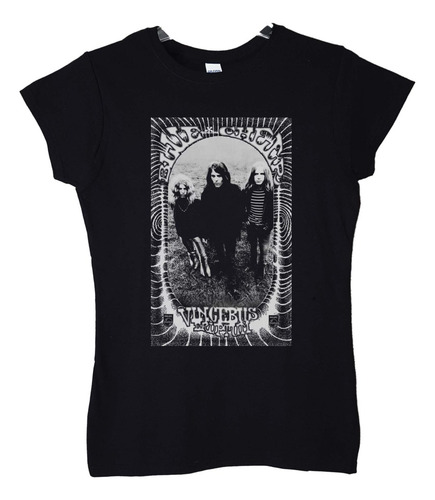 Polera Mujer Blue Cheer Vingerbus Erupti N Metal Abominatron