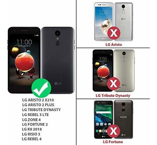 Estuche LG K20 Más Estuche LG K20 V Estuche LG Armonía Con T