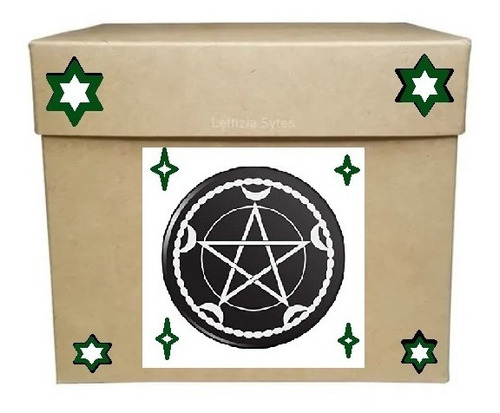 Caja Misteriosa Wicca Magia Hechicería Brujería 10-15 Piezas