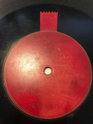 Francesco Tamagno 52675 G&t Gramophone Disco De Pasta (Usado)