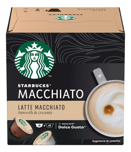 Nescafé Dolce Gusto Starbucks Latte Macchiato 12 Pzs.