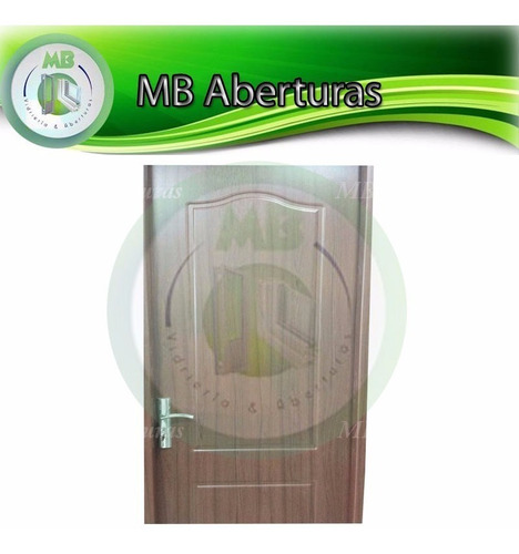 Imagen 5 de 5 de Puertas De Interior En Mdf Con Terminación En Pvc