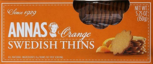 Anna Sabor A Naranja Thins Cookie Box, 5.5 Onza