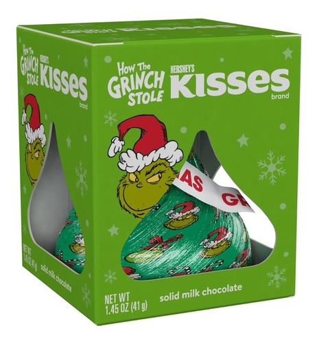 Chocolate Gigante Kisses Grinchmas How The Grinch Stole 41g