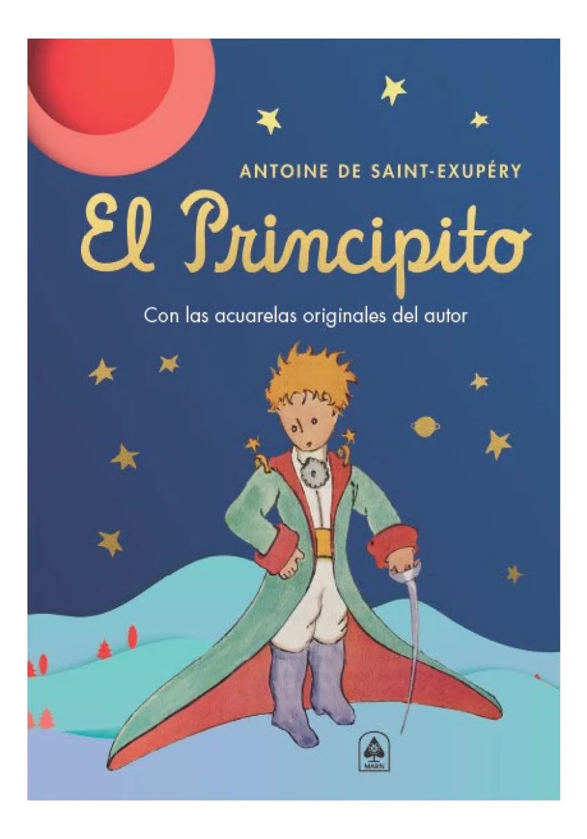 Libro El Principito, De Antoine De Saint-exupéry. Editorial Marin, Tapa Dura (2025)