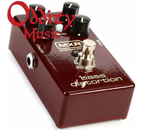 Pedal Bajo Mxr M85 Bass Distortion Usa - Plus Color Board
