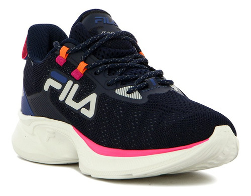 Fila Running Racer For All Feminino Navy/dazzling Blue/fluor