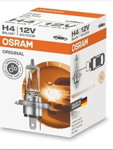 Bombillo H4 Osram 60/55 Original Made In Germani