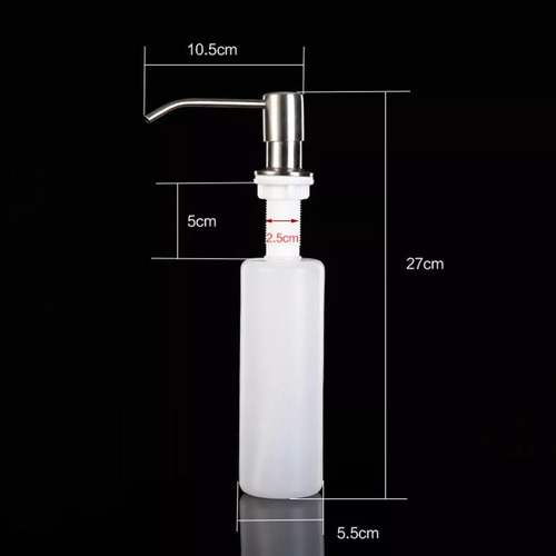 Dispensador De Jabón Líquido Universal Para Fregadero Con Ap