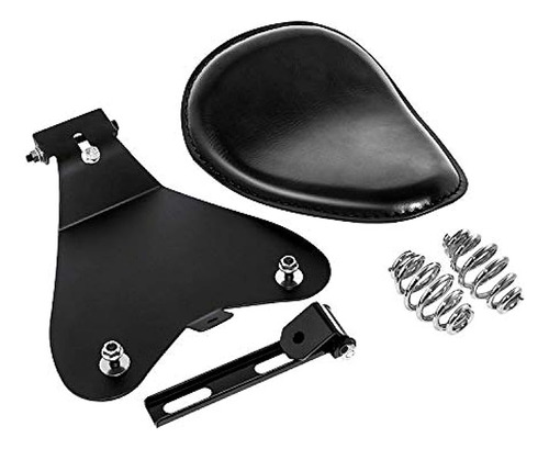 3  Leather Solo Seat With Spring Bracket Kit For Sports...